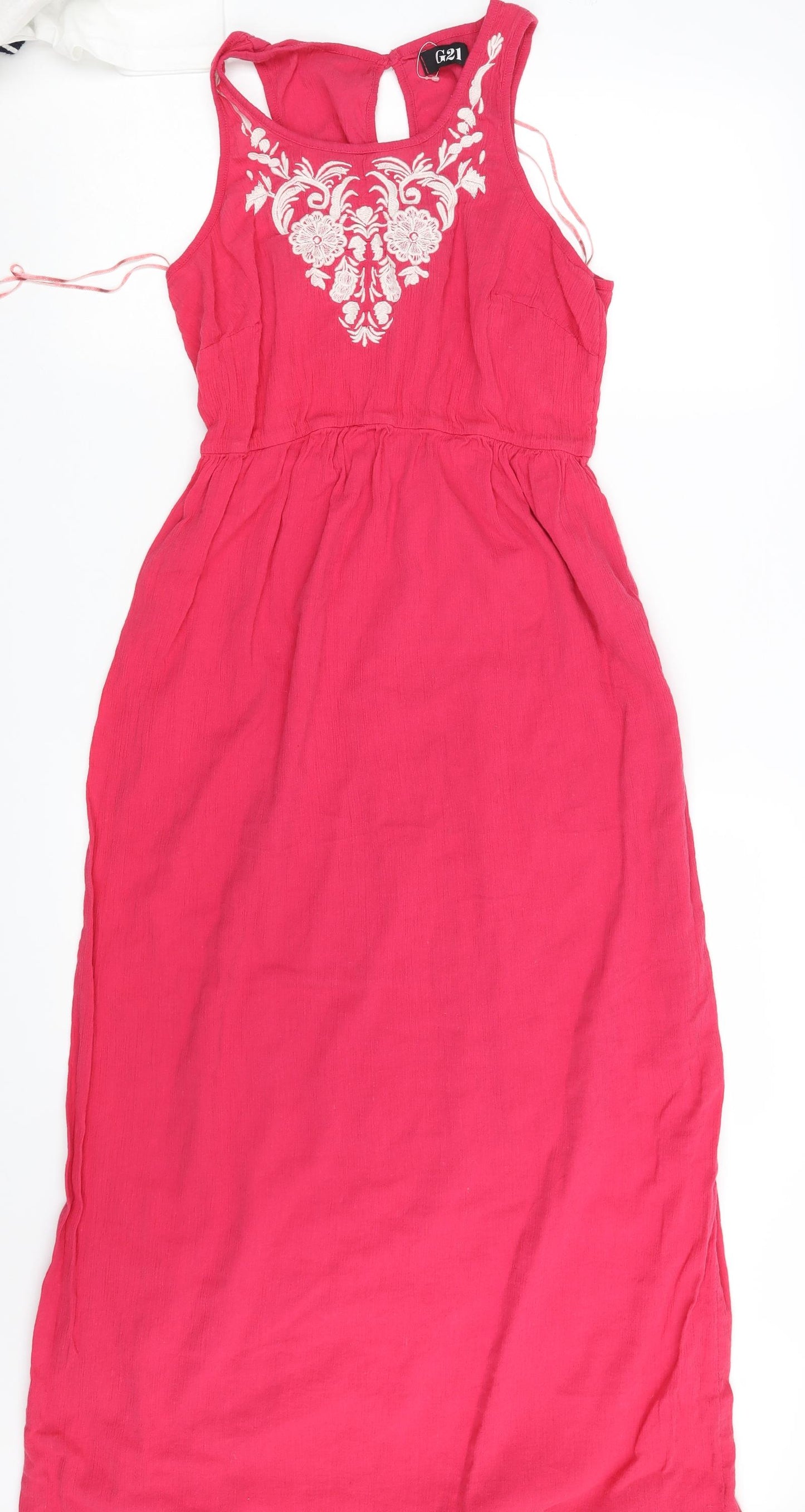 George Womens Pink Floral  Sheath  Size 12