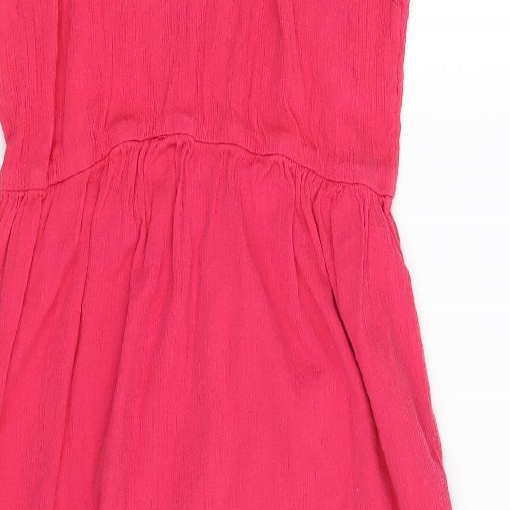 George Womens Pink Floral  Sheath  Size 12