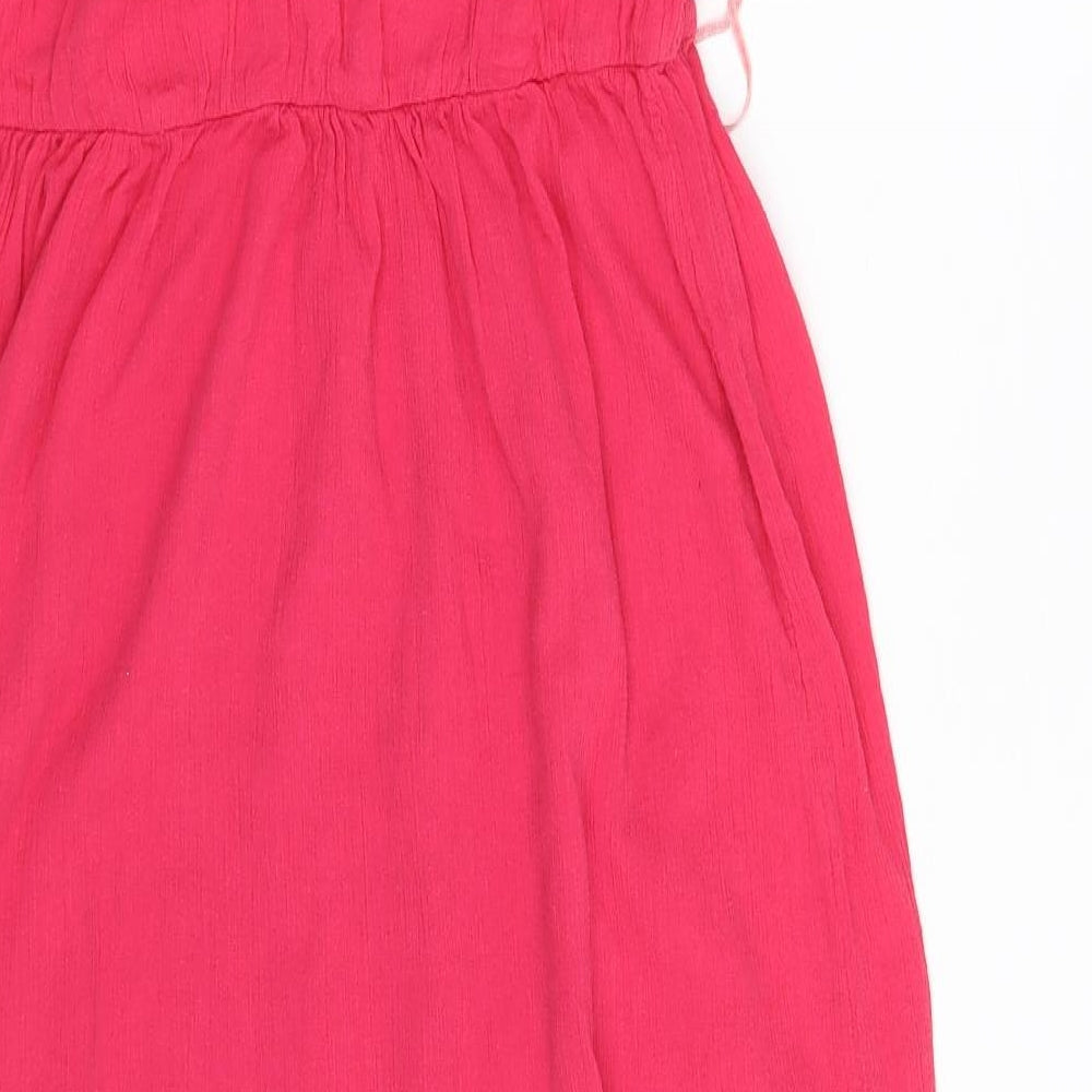 George Womens Pink Floral  Sheath  Size 12