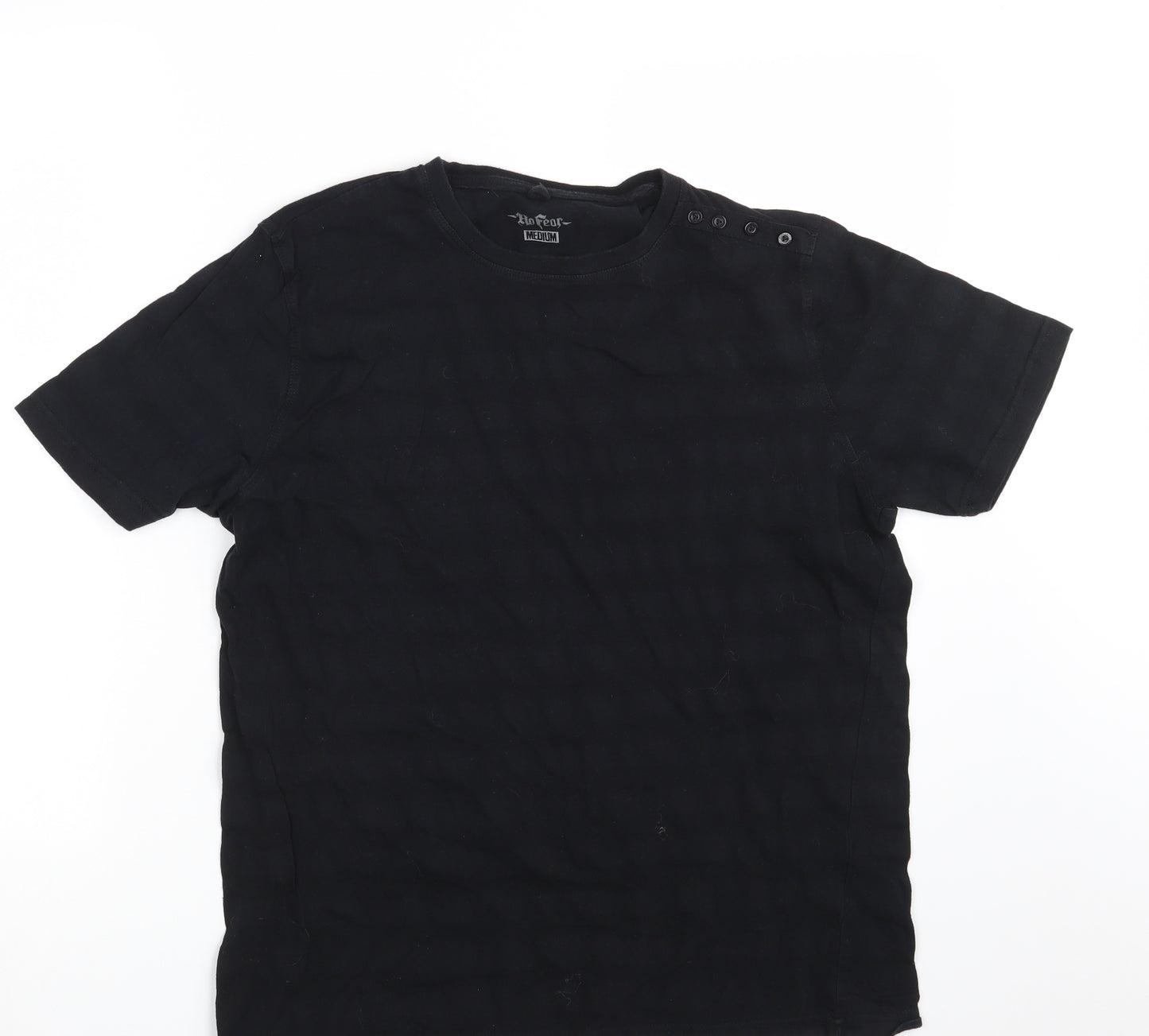 No Fear Mens Black    T-Shirt Size M