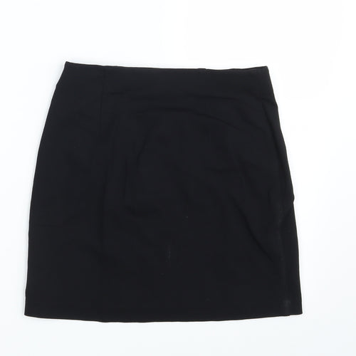 M&S Womens Black   Mini Skirt Size 8