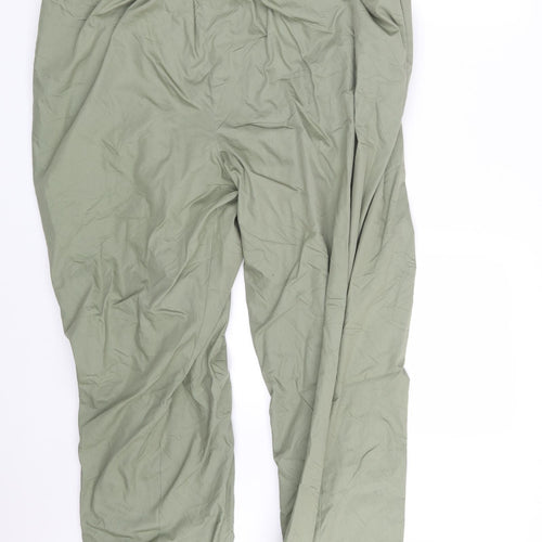 Amalina Womens Green   Snow Pants Trousers Size 34 in L29 in