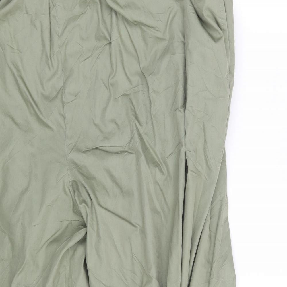 Amalina Womens Green   Snow Pants Trousers Size 34 in L29 in
