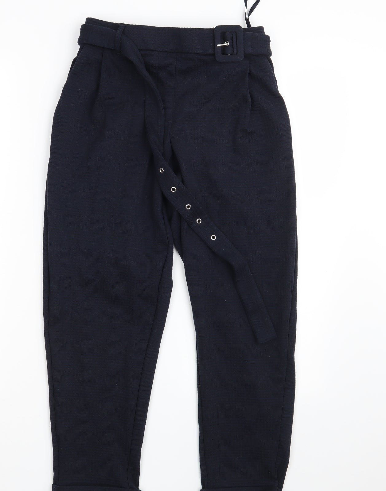 M&S Womens Blue   Dress Pants Trousers Size 12 L26 in