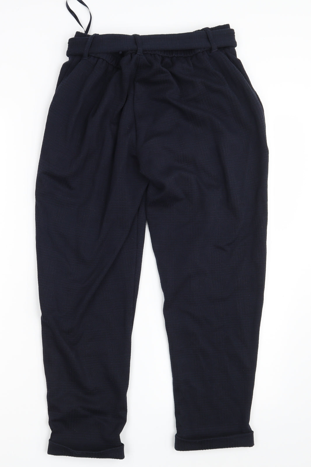 M&S Womens Blue   Dress Pants Trousers Size 12 L26 in