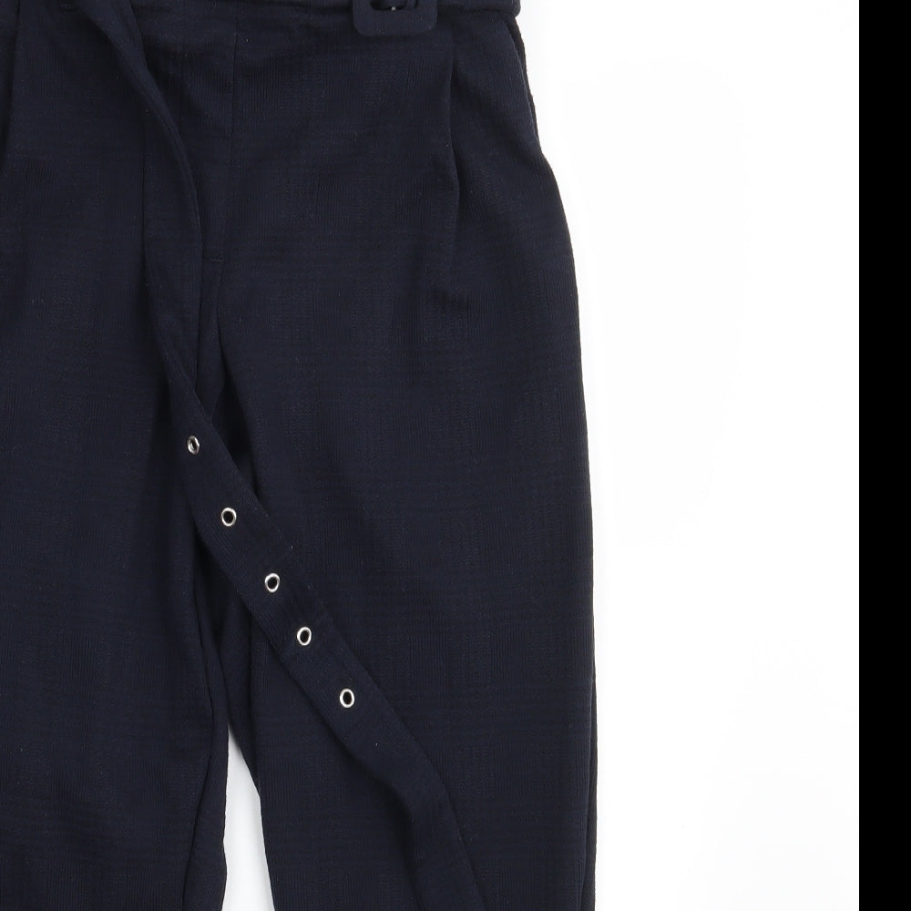 M&S Womens Blue   Dress Pants Trousers Size 12 L26 in