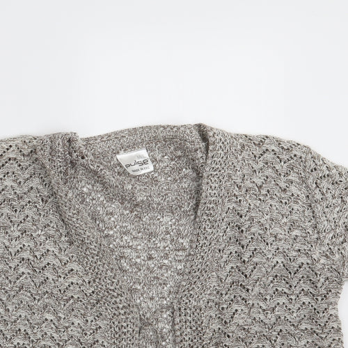 Pulse Womens Beige   Wrap Jumper Size M