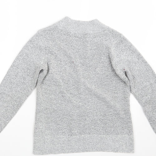 M&Co. Womens Grey  Knit Pullover Jumper Size S