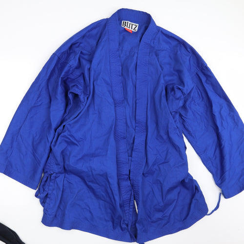 Blitz Boys Blue   Basic Dress Shirt Size 16 Years  - Karate- Martial Arts