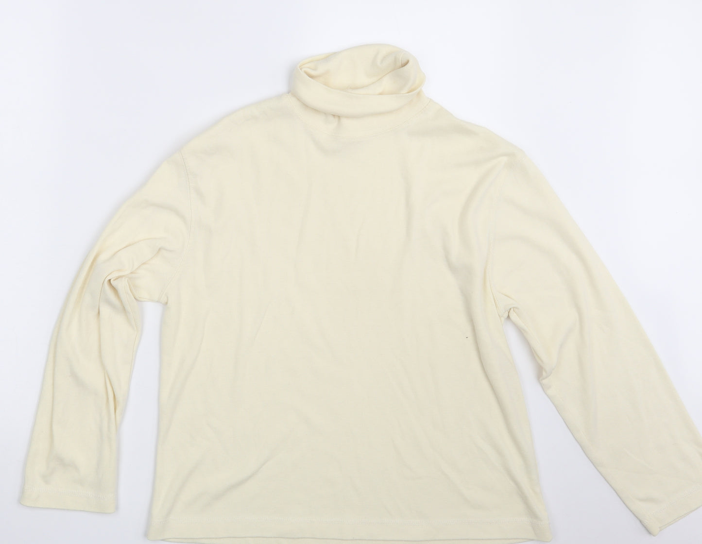 Preworn Mens Ivory   Pullover Sweatshirt One Size