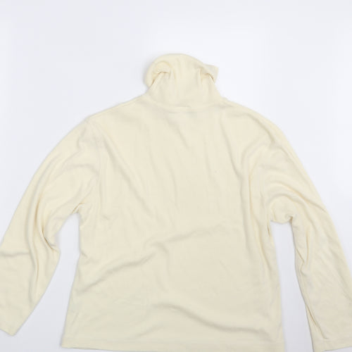 Preworn Mens Ivory   Pullover Sweatshirt One Size
