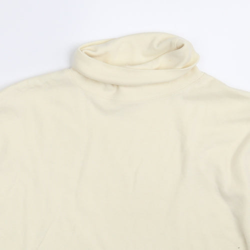 Preworn Mens Ivory   Pullover Sweatshirt One Size