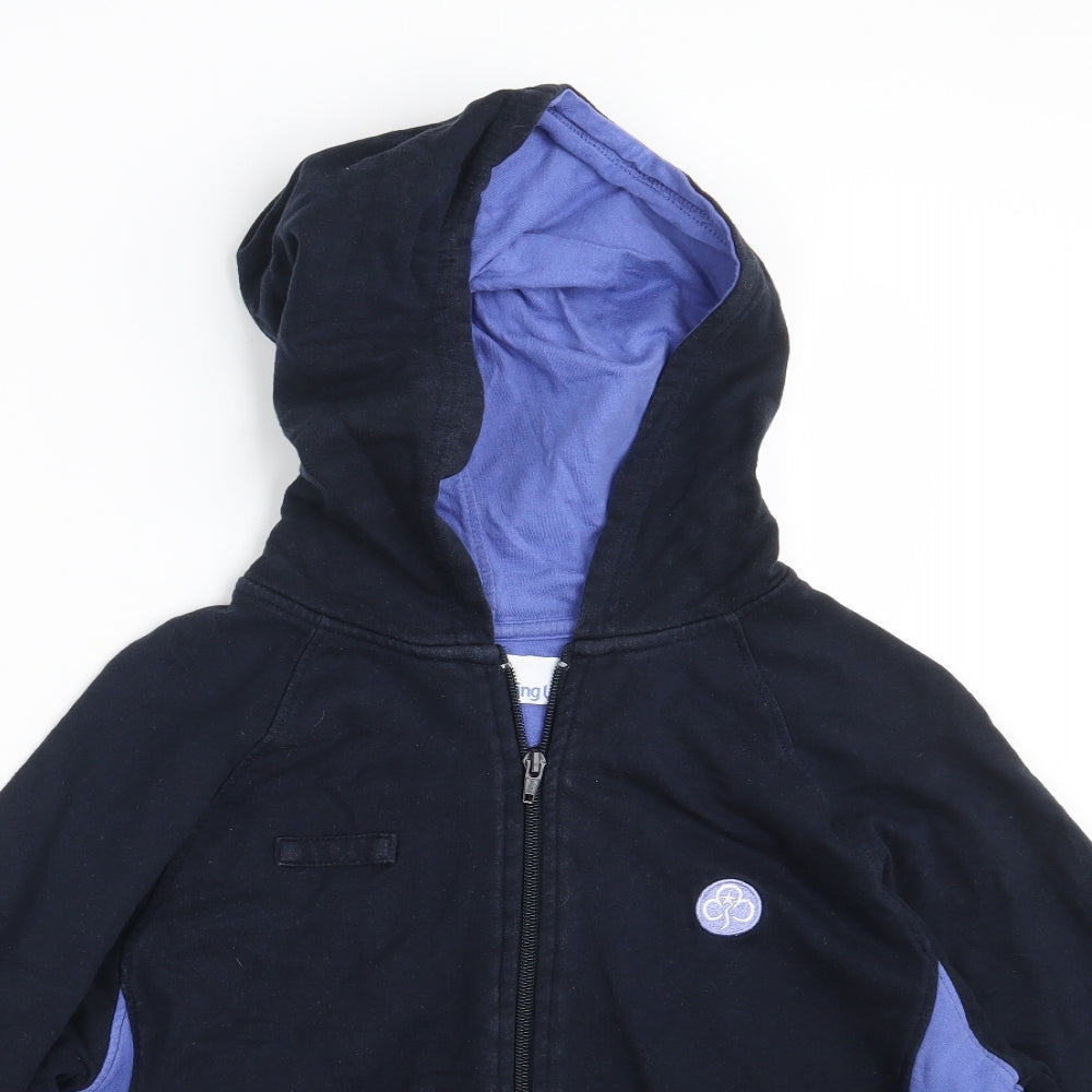 Girlguiding UK Womens Blue   Full Zip Hoodie Size 12