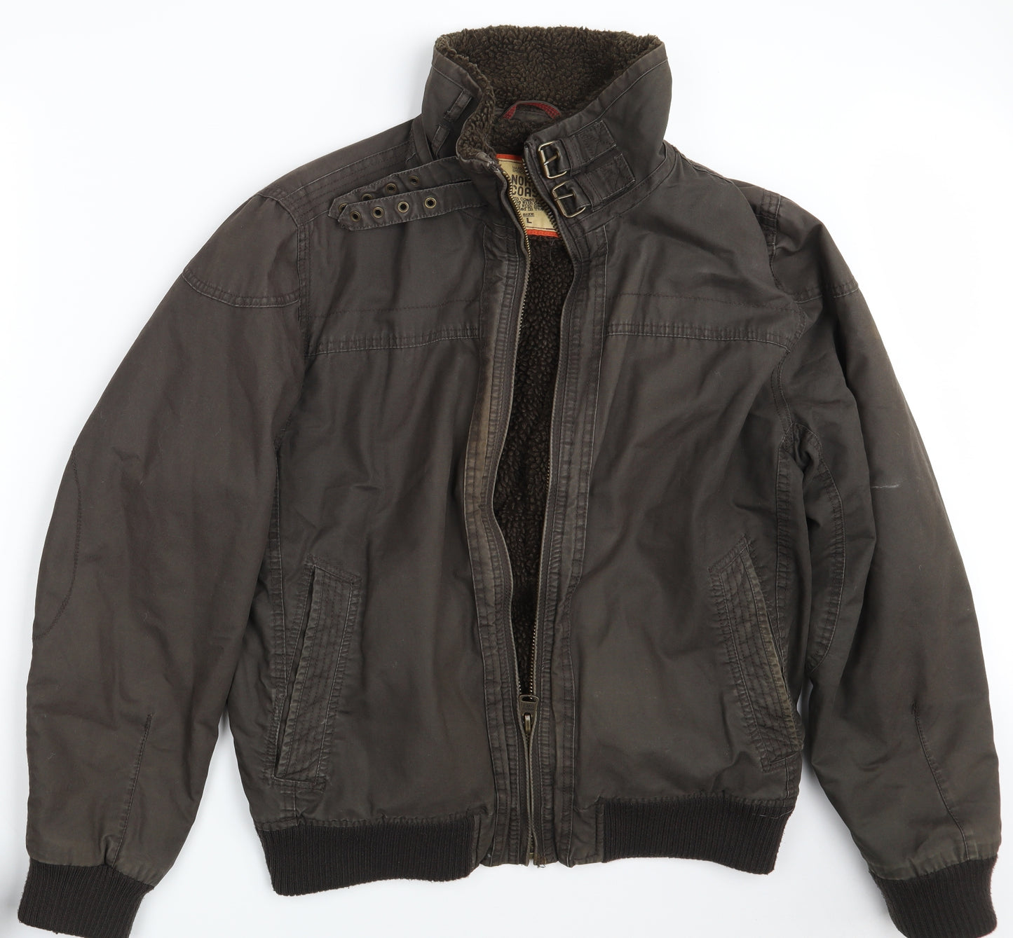 North Coast Mens Brown   Jacket  Size L