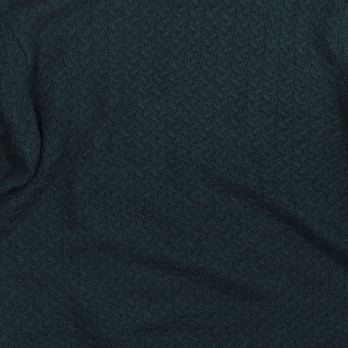 SHENIOR Collection Mens Green  Knit Pullover Jumper One Size
