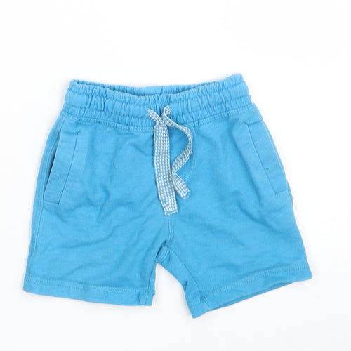F&F Baby Blue   Sweatpants Trousers Size 12-18 Months  - Waist 16in; Inside  leg 3in