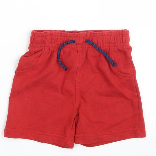 Primark Baby Red   Sweatpants Trousers Size 12-18 Months  - Waist 18in; Inside  leg 3in
