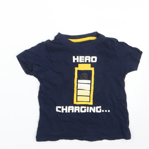 Pep & Co. Boys Blue   Basic T-Shirt Size 24 Months