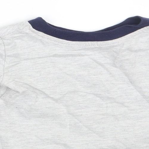 Primark Baby Grey   Basic T-Shirt Size 9-12 Months  - Cool Like Mum