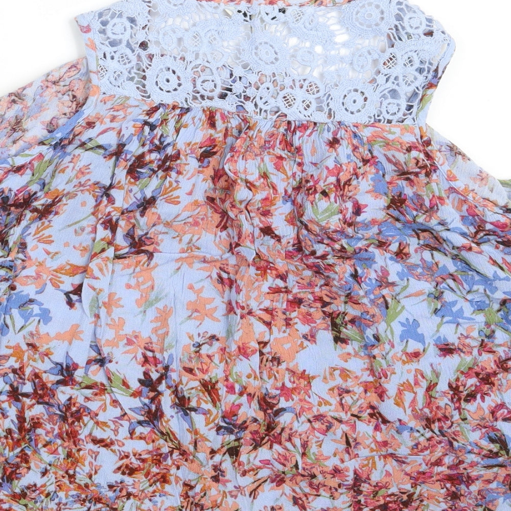 NEXT Womens Multicoloured Floral  Basic Blouse Size 10
