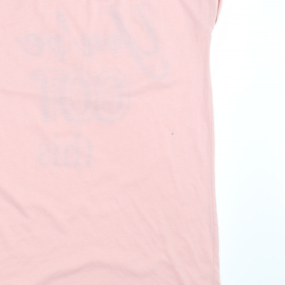 Matalan Womens Pink   Basic T-Shirt Size 8
