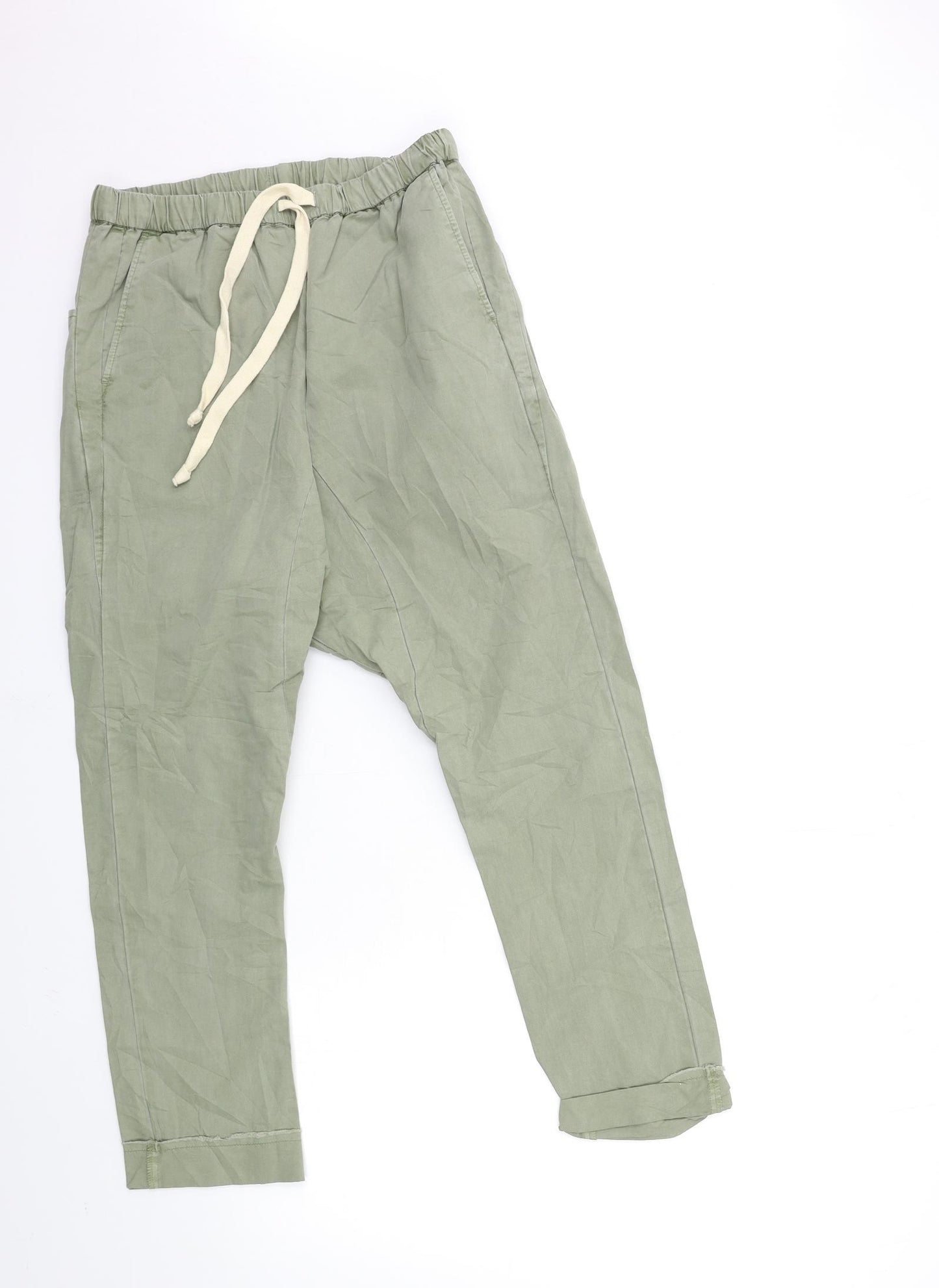 ASOS Mens Green   Cargo Trousers Size 28 in L24 in