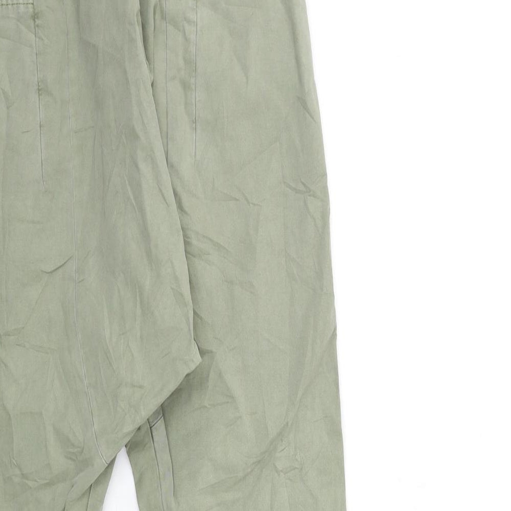 ASOS Mens Green   Cargo Trousers Size 28 in L24 in