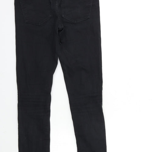 H&M Womens Black  Denim Skinny Jeans Size 30 in L29 in