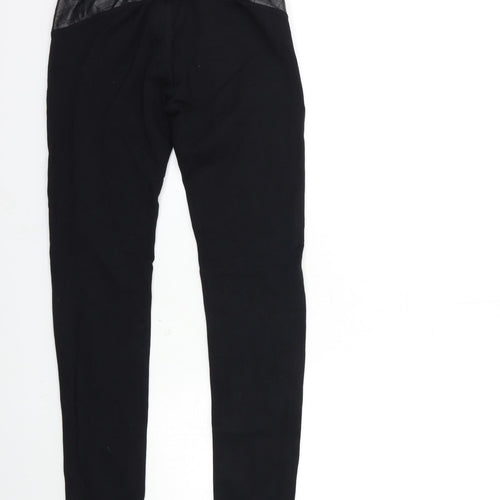 miamoni Womens Black   Skinny Jeans Size M L30 in