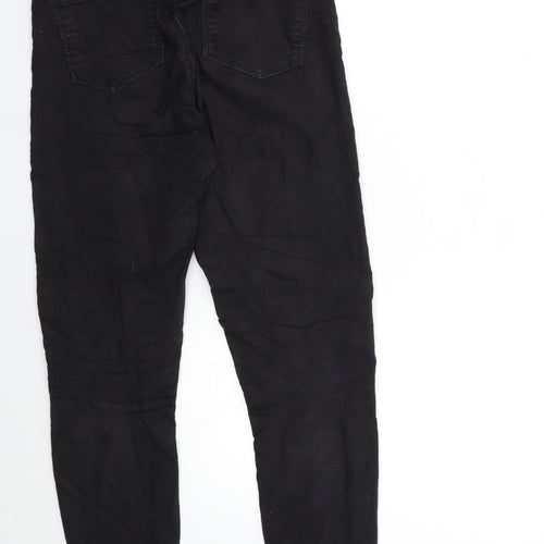 TopSecret Womens Black  Denim Jegging Jeans Size 8 L27 in