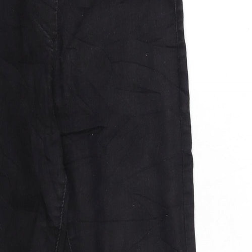 TopSecret Womens Black  Denim Jegging Jeans Size 8 L27 in