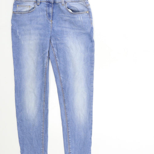 NEXT Girls Blue  Denim Skinny Jeans Size 12 Years