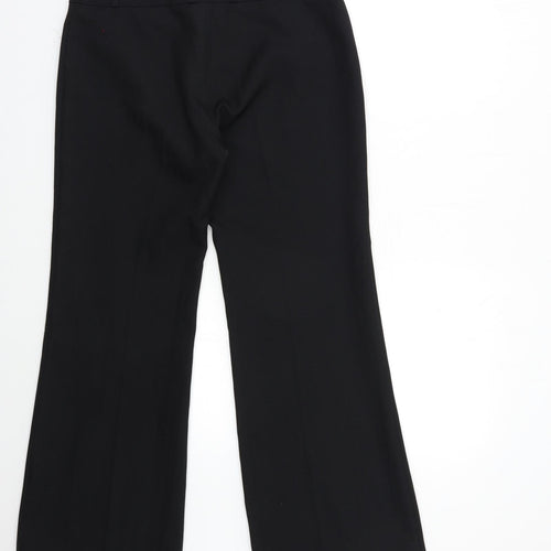 F&F Womens Black   Trousers  Size 10 L30 in