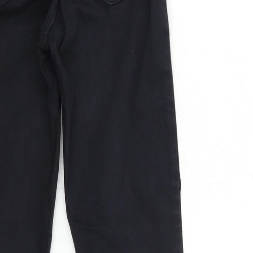 Topshop Womens Black  Denim Skinny Jeans Size 28 in L32 in