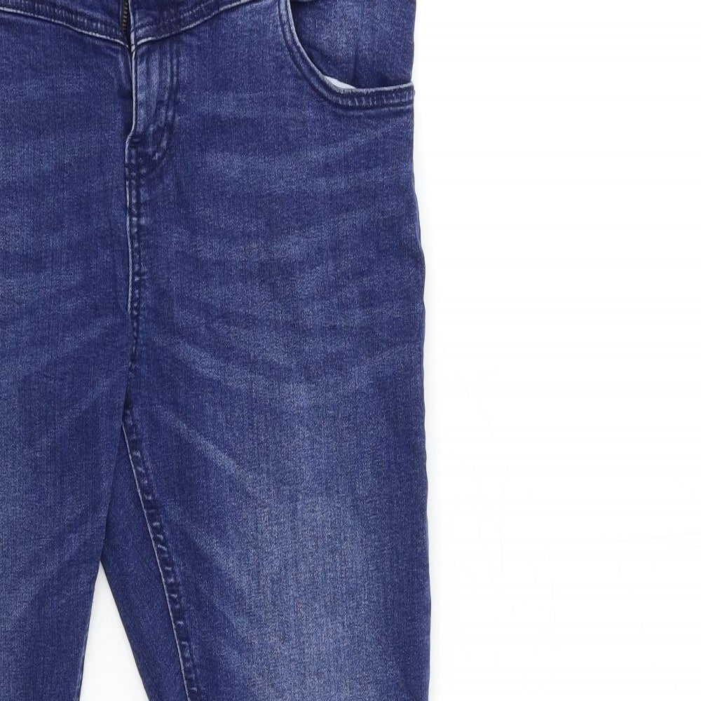 M-17 Womens Blue  Denim Skinny Jeans Size 34 in L29 in