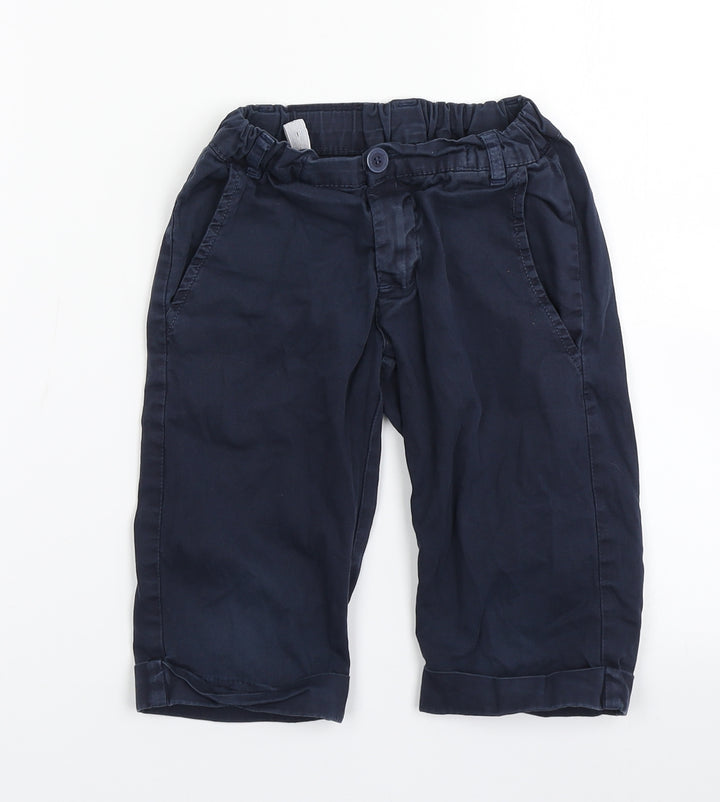 Ronny Boy Boys Blue Cargo Trousers Size 6 Years