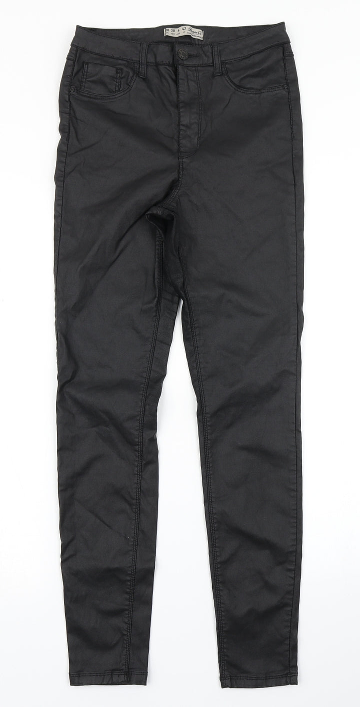 Denim Co Womens Black   Skinny Jeans Size 10 L28 in