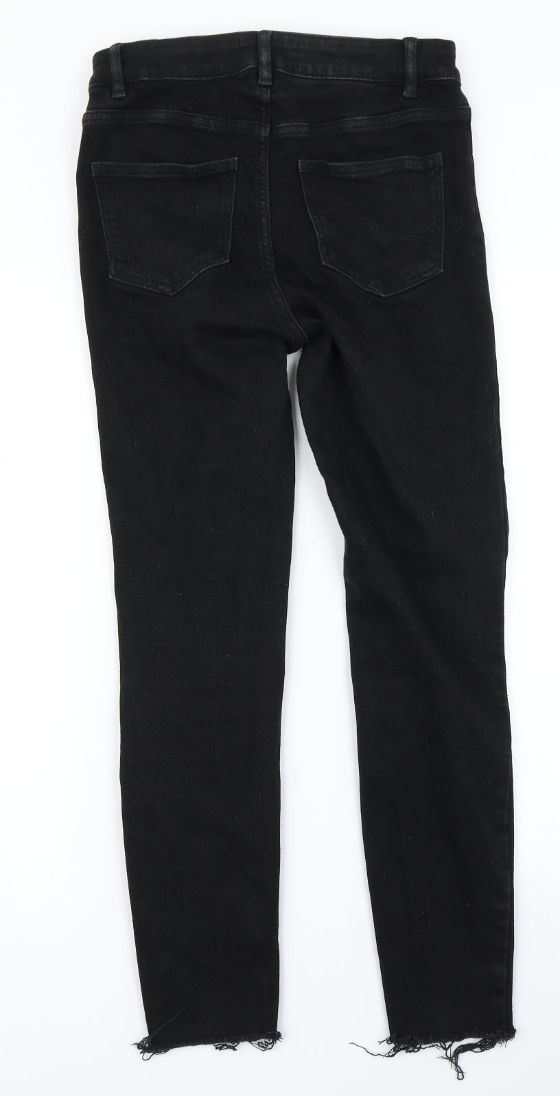 New Look Womens Black  Denim Skinny Jeans Size 10 L25 in