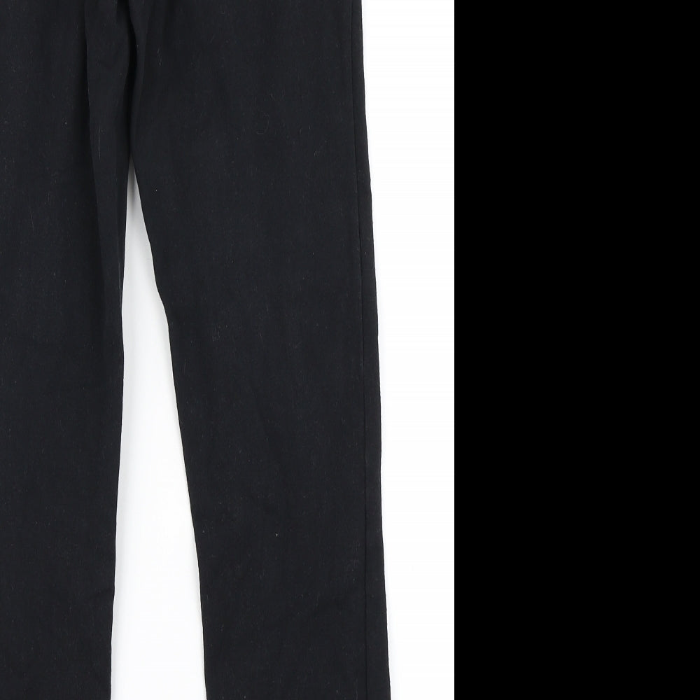 Jack Wills Womens Black   Jogger Trousers Size 6 L25 in