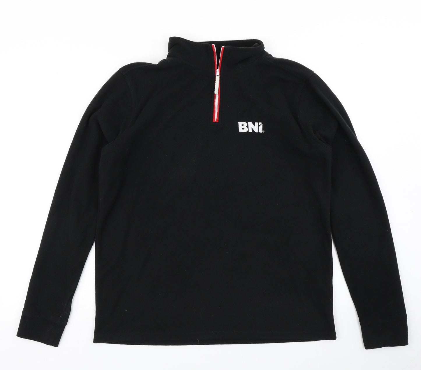 Finden Hales Mens Black  Fleece Pullover Sweatshirt Size M