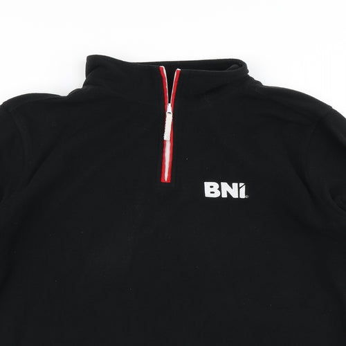 Finden Hales Mens Black  Fleece Pullover Sweatshirt Size M