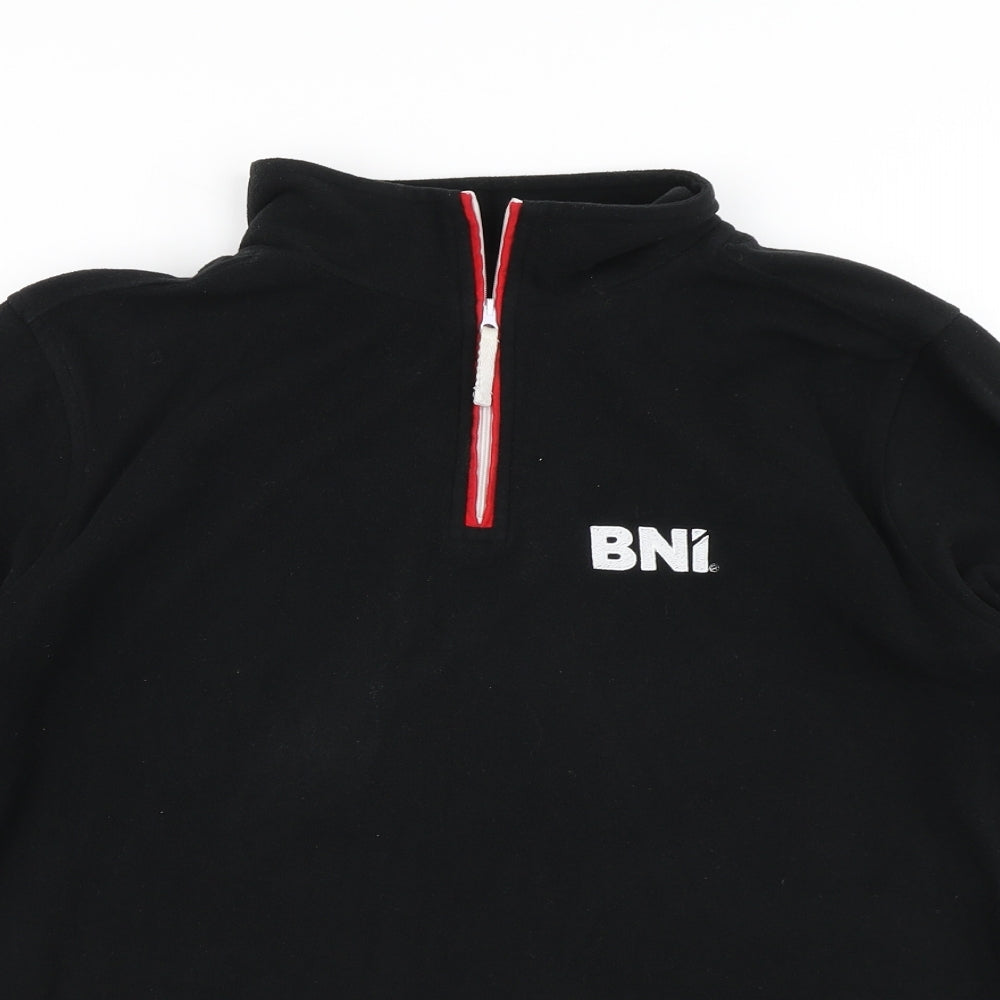 Finden Hales Mens Black  Fleece Pullover Sweatshirt Size M