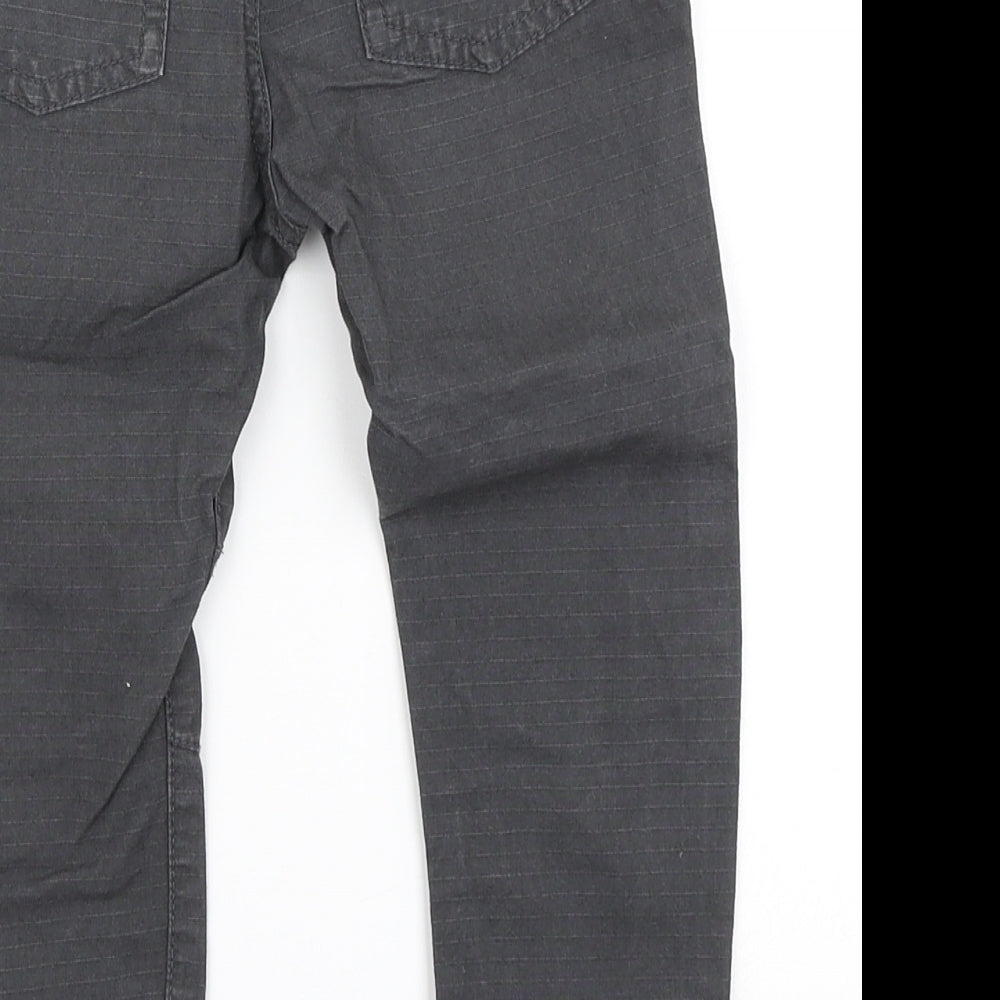 F&F Boys Grey   Cargo Trousers Size 3-4 Years