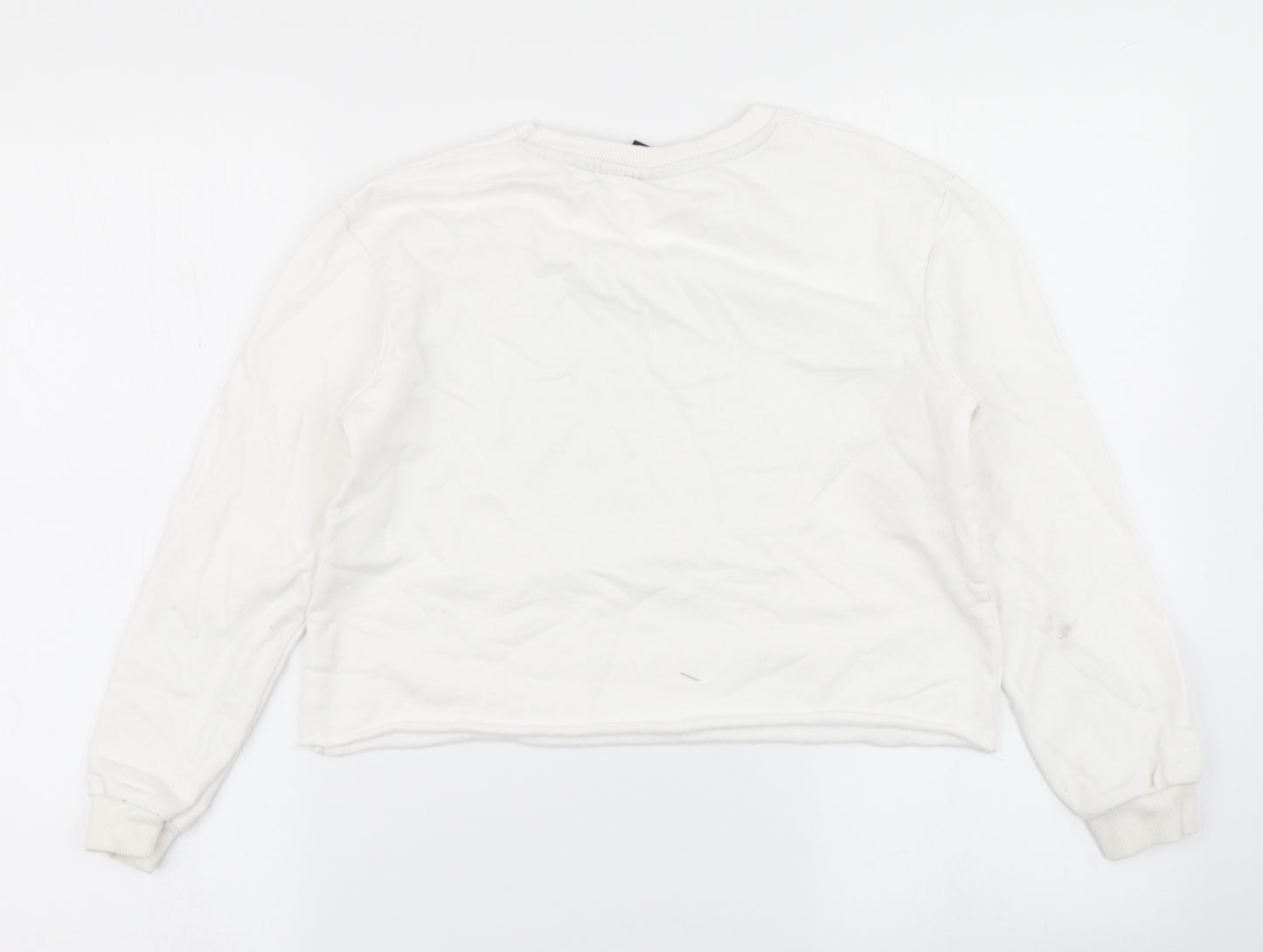 Primark Girls White   Pullover Sweatshirt Size 11-12 Years  - Harry Potter Hogwarts