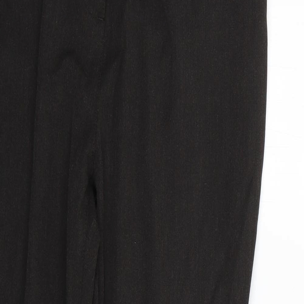 Preworn Womens Brown   Trousers  Size 14 L30 in