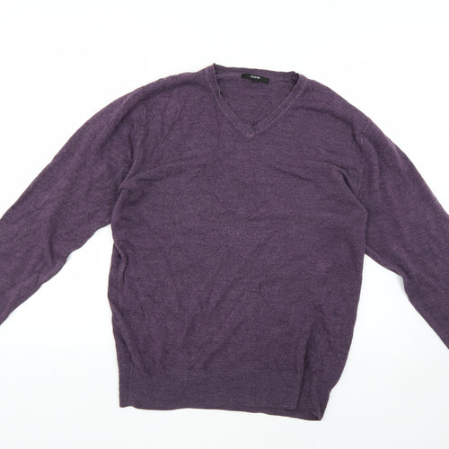 Mens Purple   Pullover Jumper Size M