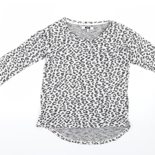 NEXT Womens Multicoloured Animal Print  Pullover Jumper Size 10