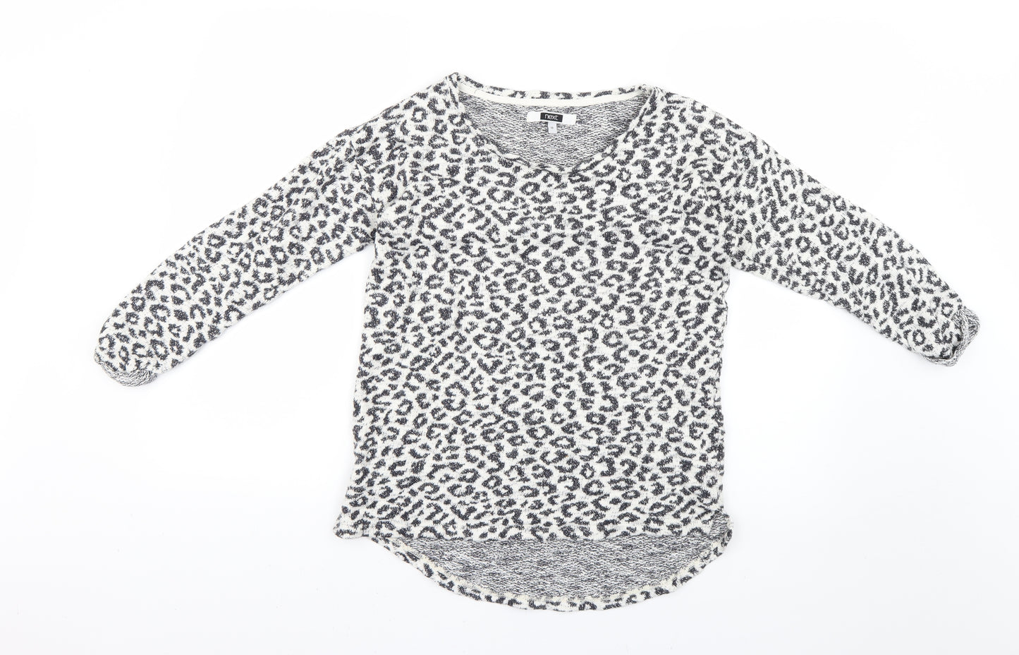 NEXT Womens Multicoloured Animal Print  Pullover Jumper Size 10
