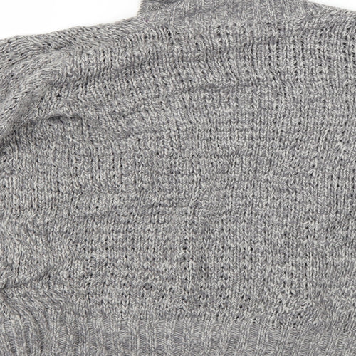 isle Womens Grey   Cardigan Jumper Size S