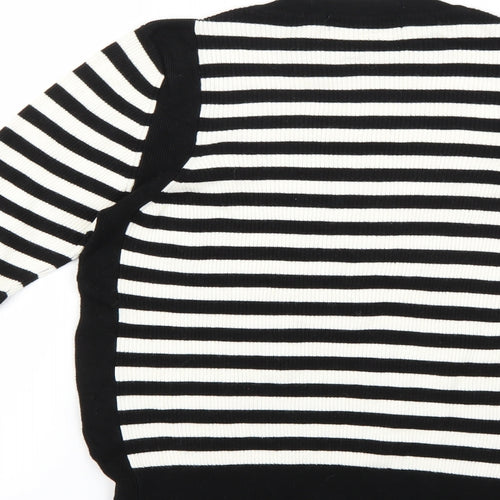 Marks and Spencer Womens Multicoloured Striped  Pullover Jumper Size 18